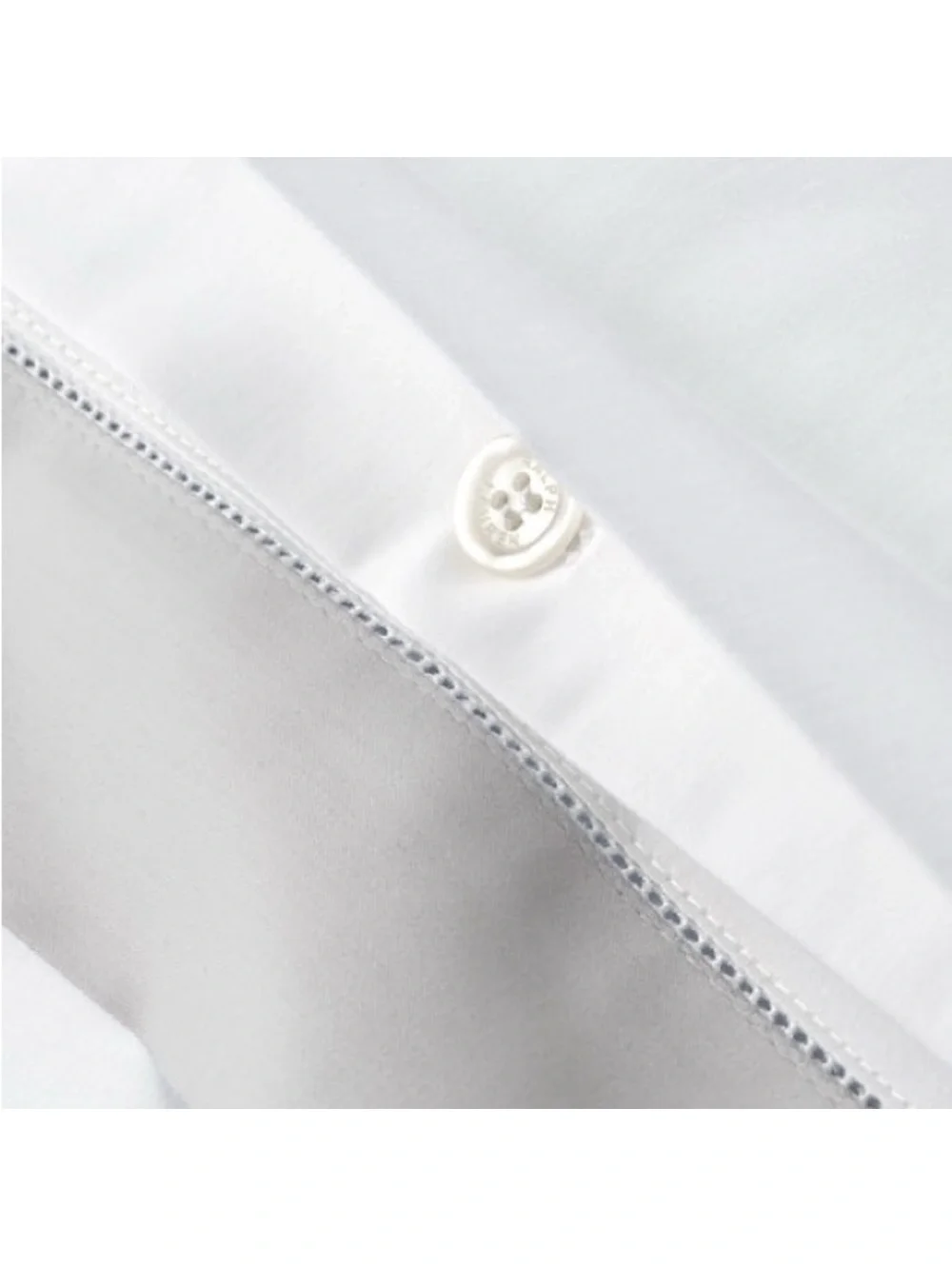 Ralph Lauren RL Organic Sateen Border Duvet Cover, Twin New w/Tag Retail $330